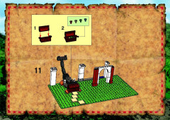 LEGO 7418 instructions page 19 – build guide