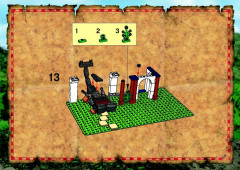 LEGO 7418 instructions page 21 – build guide