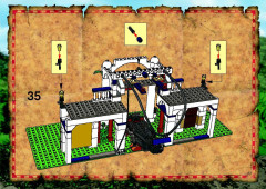 LEGO 7418 instructions page 43 – build guide