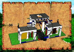 LEGO 7418 instructions page 44 – build guide