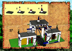 LEGO 7418 instructions page 45 – build guide