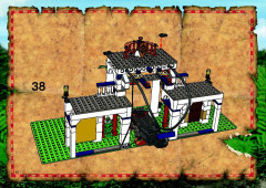 LEGO 7418 instructions page 46 – build guide