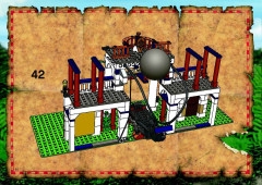 LEGO 7418 instructions page 50 – build guide