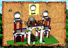 LEGO 7418 instructions page 53 – build guide