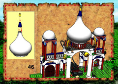 LEGO 7418 instructions page 54 – build guide