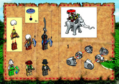 LEGO 7418 instructions page 6 – build guide