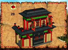 LEGO 7419 instructions page 40 – build guide