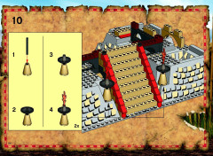 LEGO 7419 instructions page 54 – build guide