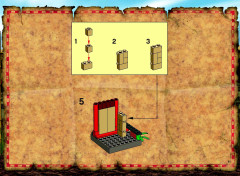 LEGO 7419 instructions page 61 – build guide