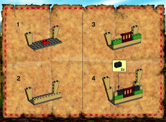 LEGO 7419 instructions page 75 – build guide