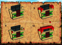 LEGO 7419 instructions page 77 – build guide