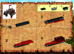 LEGO 7419 instructions page 8 – build guide