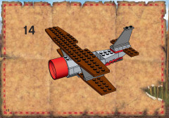 LEGO 7420 instructions page 10 – build guide