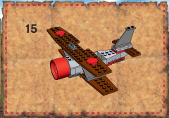 LEGO 7420 instructions page 11 – build guide