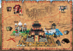 LEGO 7420 instructions page 17 – build guide