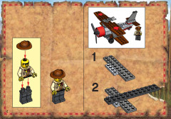 LEGO 7420 instructions page 2 – build guide