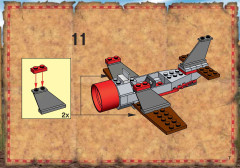 LEGO 7420 instructions page 7 – build guide