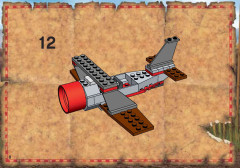 LEGO 7420 instructions page 8 – build guide