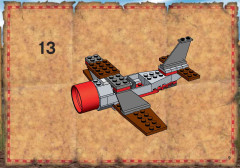 LEGO 7420 instructions page 9 – build guide