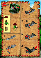 LEGO 7422 instructions page 1 – build guide