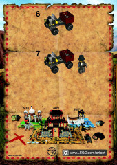 LEGO 7424 instructions page 2 – build guide