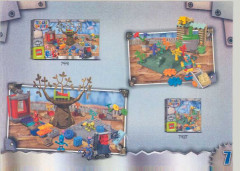 LEGO 7439 instructions page 7 – build guide