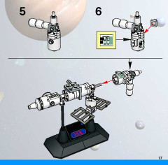 LEGO 7467 instructions page 17 – build guide