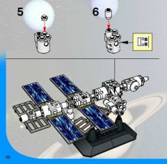 LEGO 7467 instructions page 22 – build guide