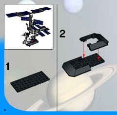 LEGO 7467 instructions page 6 – build guide