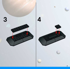 LEGO 7467 instructions page 7 – build guide