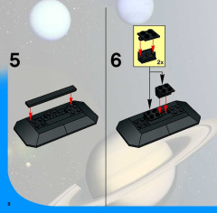 LEGO 7467 instructions page 8 – build guide