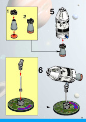 LEGO 7468 instructions page 11 – build guide