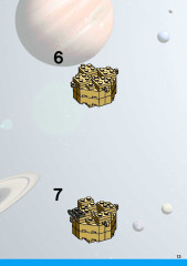 LEGO 7468 instructions page 13 – build guide