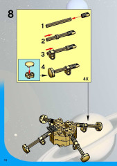 LEGO 7468 instructions page 14 – build guide