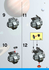 LEGO 7468 instructions page 17 – build guide