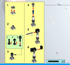 LEGO 7469 instructions page 11 – build guide