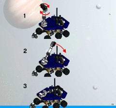 LEGO 7469 instructions page 13 – build guide