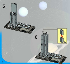 LEGO 7469 instructions page 16 – build guide