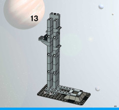 LEGO 7469 instructions page 23 – build guide