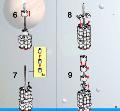 LEGO 7469 instructions page 33 – build guide