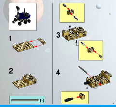 LEGO 7469 instructions page 5 – build guide