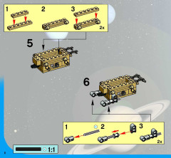 LEGO 7469 instructions page 6 – build guide