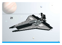 LEGO 7470 instructions page 21 – build guide