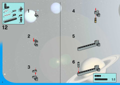 LEGO 7471 instructions page 8 – build guide