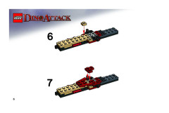 LEGO 7474 instructions page 6 – build guide