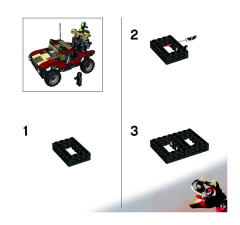 LEGO 7475 instructions page 3 – build guide