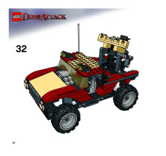 LEGO 7475 instructions page 32 – build guide