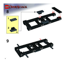 LEGO 7475 instructions page 6 – build guide