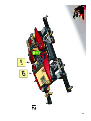 LEGO 7476 instructions page 21 – build guide