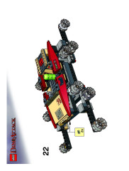 LEGO 7476 instructions page 22 – build guide